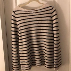 Striped cashmere sweater